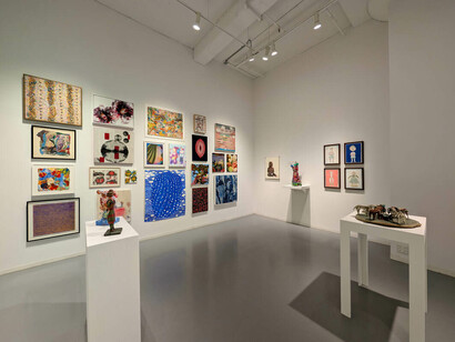 Various artists, Zolla/Lieberman: a golden vision for a 50th anniversary, exhibition view. Courtesy of Zolla Lieberman Gallery