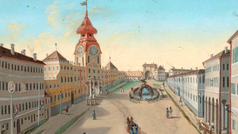 City in Flames. Courtesy of Salzburg Museum
