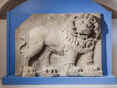 Schicksal in den sternen. Die anfänge des tierkreises, ausstellungsansicht. Mit freundlicher genehmigung des Neuen Museums