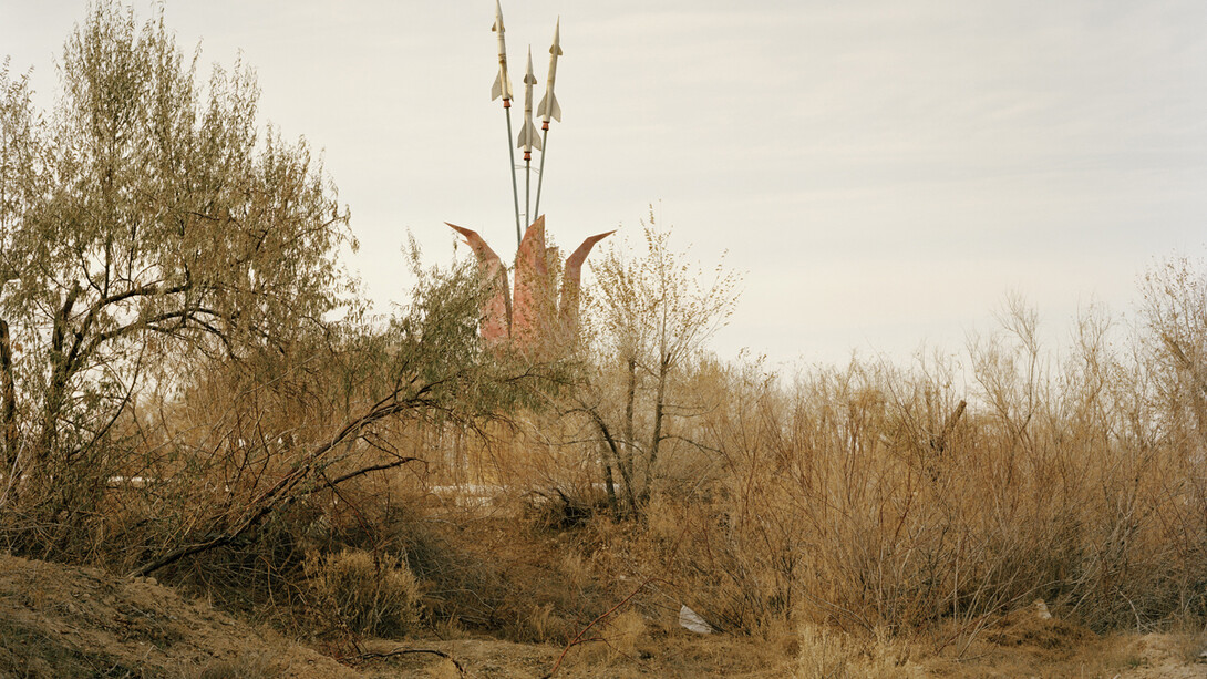 Nadav Kander, Priozersk II, (Tulip in Bloom), Kazakhstan 2011, © Nadav Kander, image courtesy of Flowers Gallery, London and New York