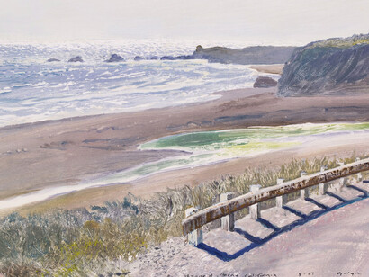 Woody Gwyn, Near ragged point, 2017. Courtesy of LewAllen Galleries