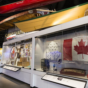 Artifact alley, exhibition view. Courtesy of Ingenium. The Canada Science and Technology Museum