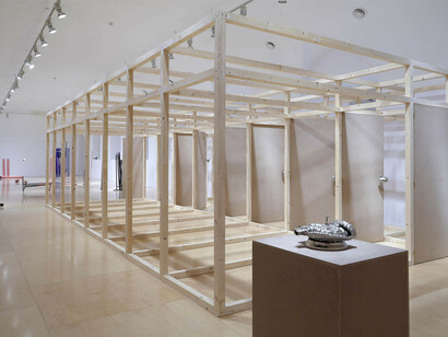 Juan Luis Moraza. República, Vista de la exposición, Museo Nacional Centro de Arte Reina Sofía, 2014. Fotografía: Joaquín Cortès/Román Lores
