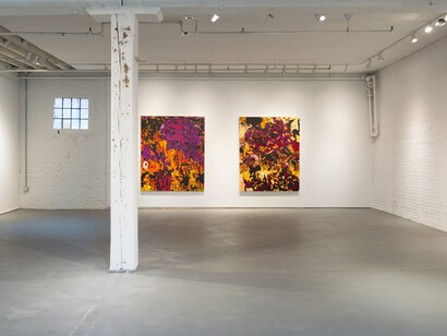 False Indigo, Exhbition view. Courtesy of Proto Gallery