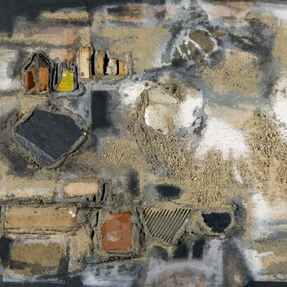 Juana Francés; La tierra y el hombre, 1962 (detalle)