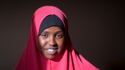 Embracing the digital age, Somali youth like this vibrant young woman are leading the charge in the social media revolution, turning platforms into powerful tools for self-expression and business growth