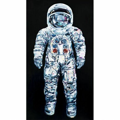 Michael Kagan, Mankind, Oil on linen, 2014, 96 x 54 inches