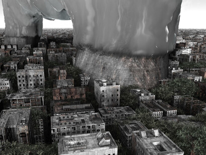 Giacomo Costa, Consistenza 7, 2008, 160 x 80 cm 