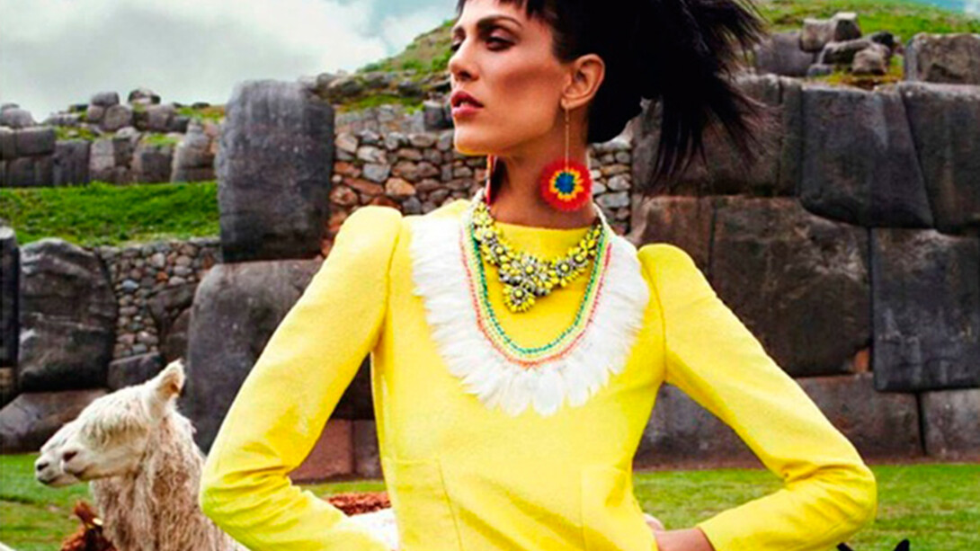 Isabeli Fontana shot by Mario Testino for Vogue Paris April 2013