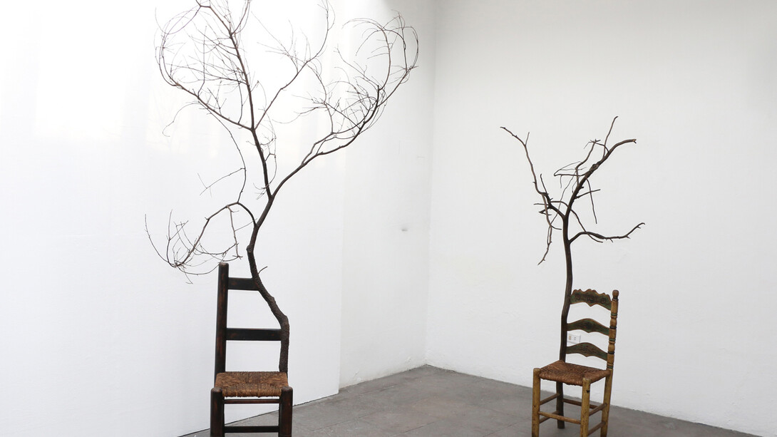 Obra de Maximo Gonzales en Galeria de Arte Contemporaneo de Xalapa