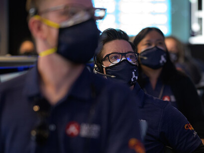 NASA's Curiosity rover, part of the Mars Science Laboratory, investigates Mars' potential to support microbial life. Here, it inspects a rock using its 2-meter (7-foot) arm, tested ahead of its 2011 launch