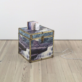 Virginia Overton, Untitled (Waterfall), 2016. Courtesy of Shulamit Nazarian