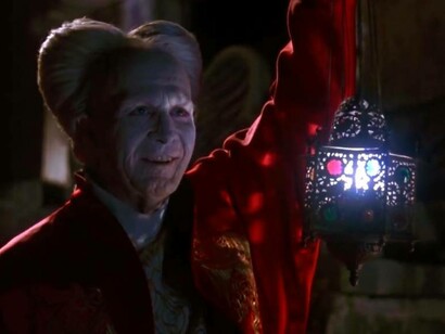 Screenshot del film "Dracula di Bram Stoker" di Francis Ford Coppola (1992)