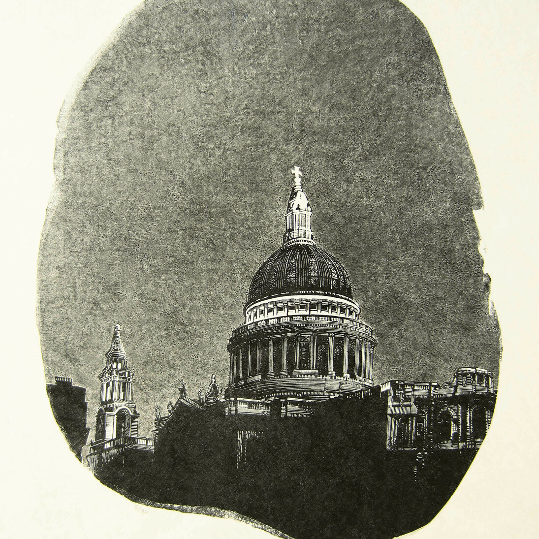 Anne Desmet, St Paul's: Dusk, 2014