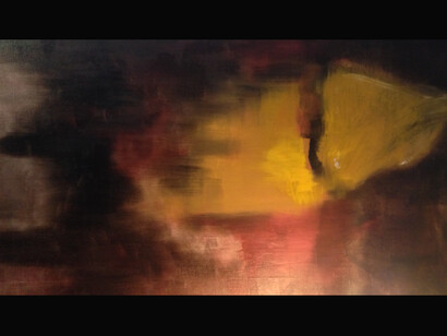 Thirty-eighth Silence, olio su tela, 90x100 cm