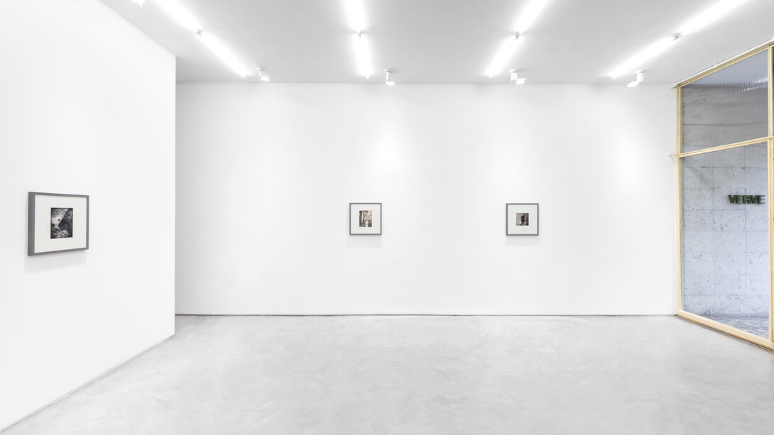 Mayara Ferrão, O primeiro rastro foi água, vista da exposição. Cortesia da Galeria Verve