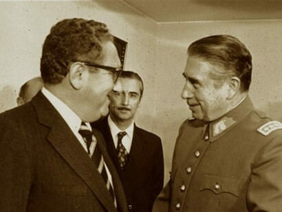 Henry Kissinger con Pinochet