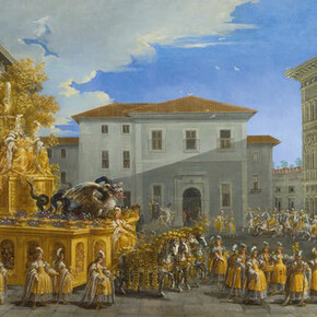 Il carro d’oro di Johann Paul Schor. Courtesy of Gallerie degli Uffizi