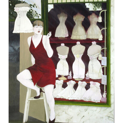 Ghosts, 2010, Oil on Canvas, 42 x 36 inches