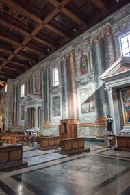 Basilica di San Vitale, Roma, Italia, interno
