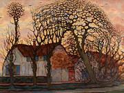 Piet Mondrian, Bauerngehöft in der Nähe von Duivendrecht, 1916. Mit freundlicher Genehmigung der Hamburger Kunsthalle
