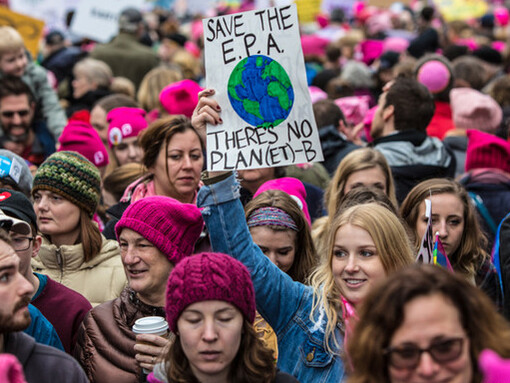 Climate change activists