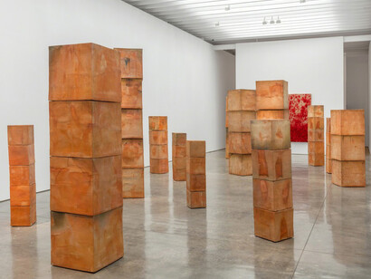 Bosco Sodi. Caryatides. Courtesy of Paul Kasmin Gallery