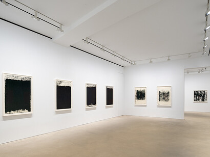 Richard Serra Drawings. Courtesy of David Zwirner