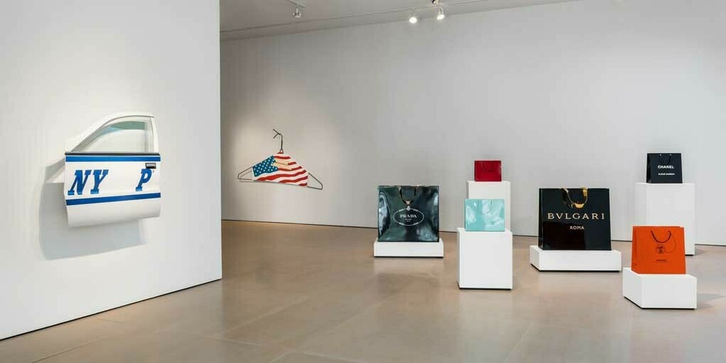 Disappearing Fabric, Exhibition view. Courtesy of McClain Gallery