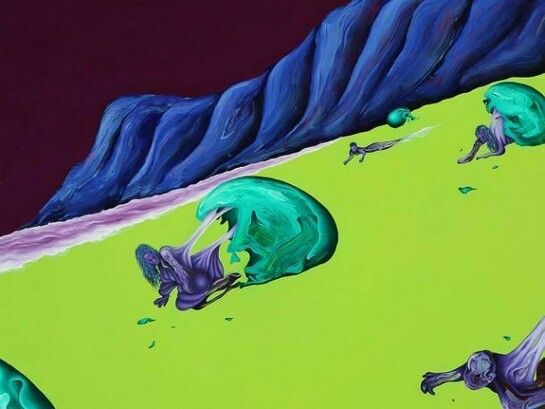 Tom Snelgrove, Emergence, 2013, Oil on panel, 24" x 24"