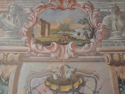 Bergamo, La Celadina, Villa dei Tasso, room of Generals