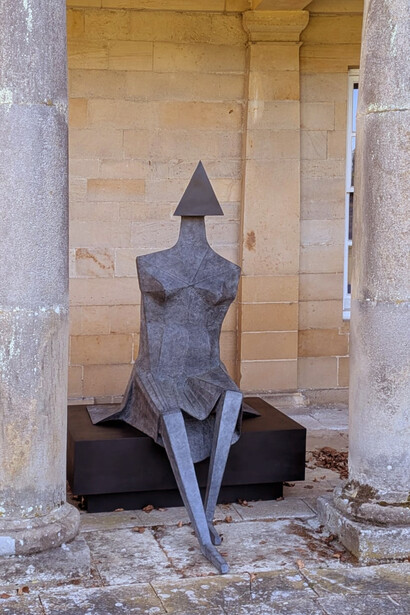 Lynn Chadwick, exhibition view. Courtesy of Houghton Hall