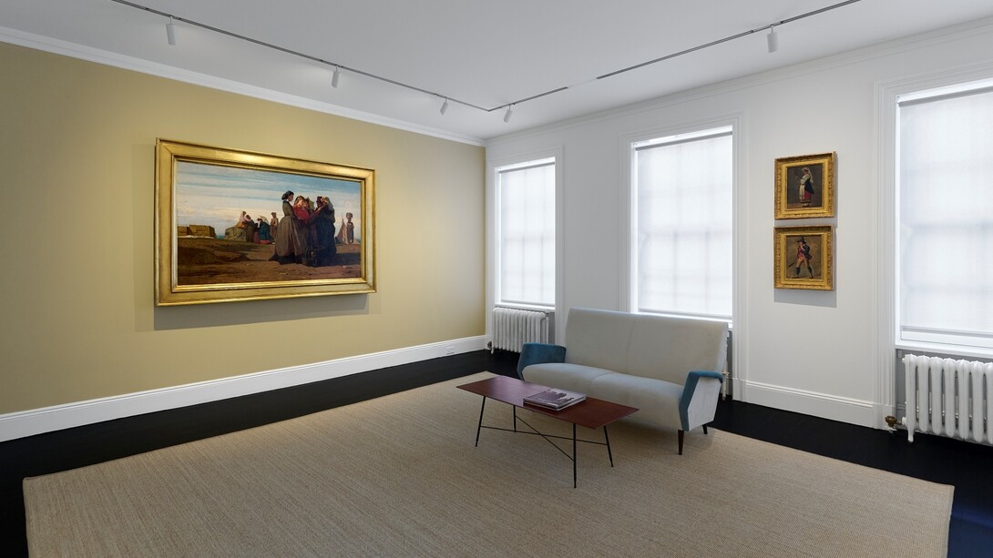 Various artists, Rediscoveries. Five centuries of European painting, exhibition view. Courtesy of Robilant+Voena 