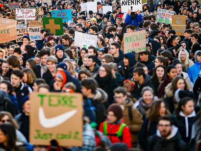 Demonstrations for the global climate emergency