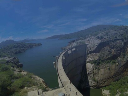 The Turkwel Dam in Kenya is at risk of overflowing which may cause serious ecological and habitable damage