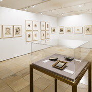 Graphic treasures, from the Kastner collection, exhibition view. Courtesy of Schlossmuseum Linz