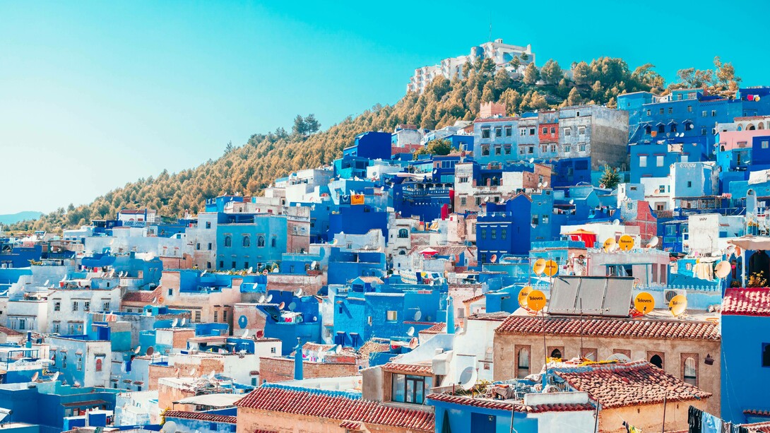 View of Chefchaouen, Morocco