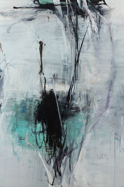 Tom Lieber, Spade II, 2014, oil on canvas, 88 x 72 inches