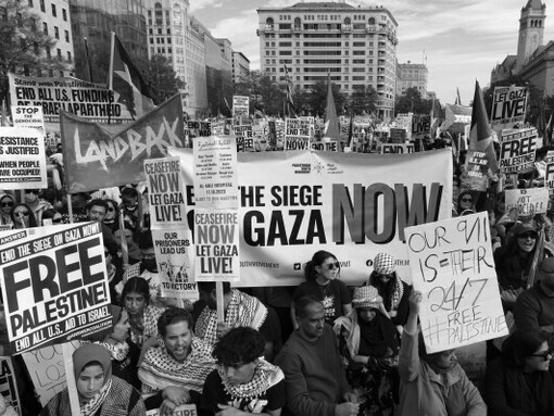 Protestas en contra de la guerra en la Franja de Gaza, 2023