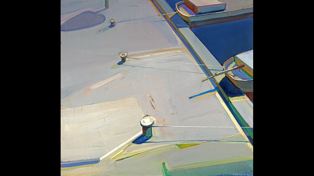 Paintings of Raimonds Staprans. Courtesy of San Jose Museum of Art