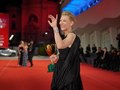 Cate Blanchett, vincitrice della Coppa Volpi per la miglior interpretazione femminile in Tár