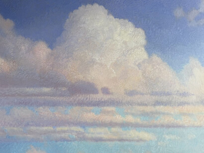 Will Klemm, Big cloud (detail), 2026. Courtesy of Wally Workman Gallery