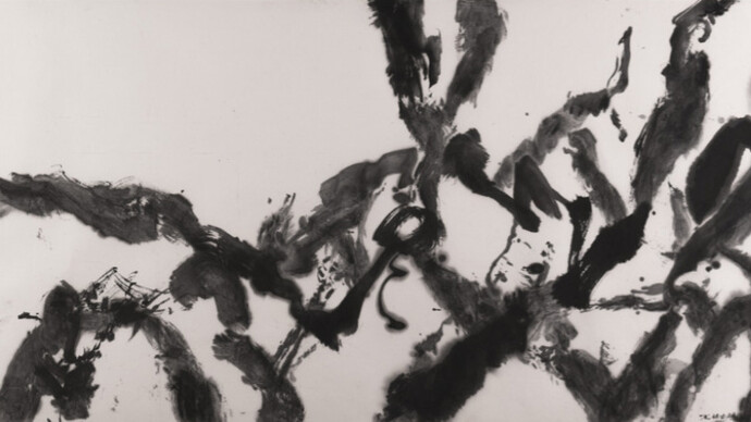 Zao Wou-Ki. Courtesy of Marlborough Gallery