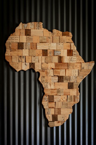 Vickie Fremont's African heritage is in her art