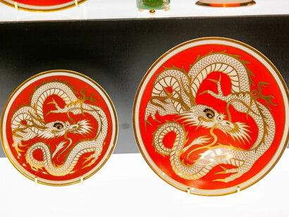 Langebraun–Veenre. Dragons and seahorses, exhibition view. Courtesy of Estonian History Museum