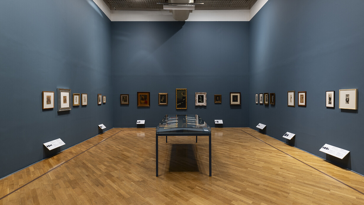 Ismael Nery, Trampa moderna, exhibition view. Courtesy of Pinacoteca