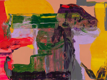 Pedro Calapez, Tránsitos #04, 2025. Cortesía de Galeria Fernando Pradilla