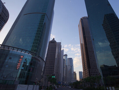 Against the backdrop of towering skyscrapers, Shanghai’s Central Business District reflects a unique blend of innovation and tradition that characterises China's approach to development