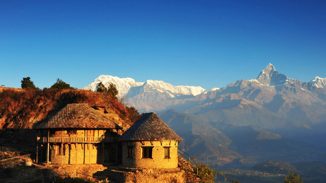 Pokhara al tramonto, Phewa, Nepal