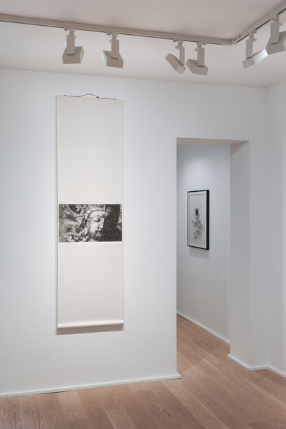 Michael Cherney, Light and grain 秋麦, exhibition view. Courtesy of Fu Qiumeng Fine Art